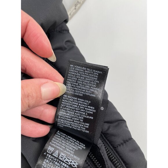 The North Face Mount Chimborazo Reversible Fleece Jacket Boys XXS Black Puffer - Picture 5 of 11